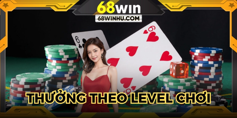 Mức thưởng cược mỗi ngày 68win khác nhau